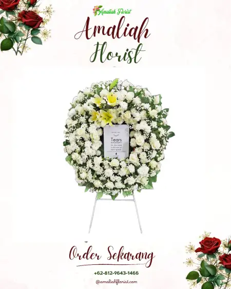 Krans Bunga Duka Sendang Agung